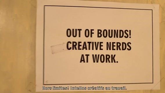 La découverte d'un studio d'animation!