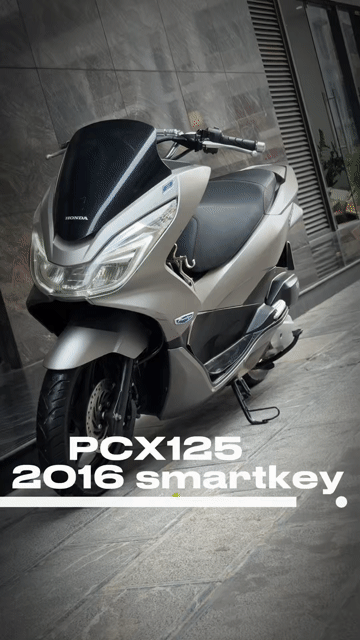 Honda PCX Smartkey 2017 Bạc Nhám HN. Mua bán Xe máy tại Quận Ba Đình Hà Nội được đăng bởi Xe Máy Nam Thi hình 1