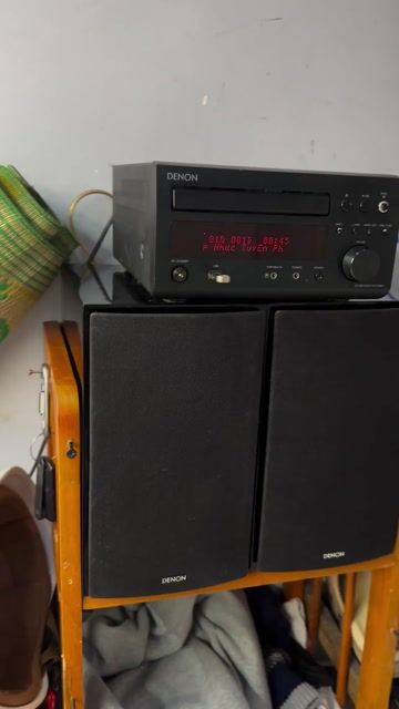 Loa Denon Gỗ màu Đen. Mua bán Tivi, Âm thanh tại Thành phố Đà Lạt Lâm Đồng được đăng bởi Điện Nước Đà Lạt hình 1