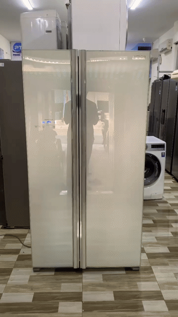  Hitachi Side By Side 605L Inverter MẶT GƯƠNG SANG. Mua bán Tủ lạnh tại Quận Bình Thạnh Tp Hồ Chí Minh được đăng bởi PHƯỚC THƯ Kho Điện Máy hình 1
