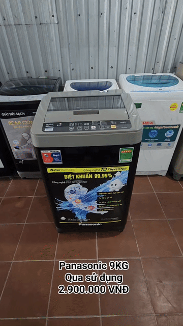 Máy giặt Panasonic 9kg cửa trên TD Inverter. Mua bán Máy giặt tại Thành phố Sóc Trăng Sóc Trăng được đăng bởi Điện Lạnh Hoàng Khải hình 1