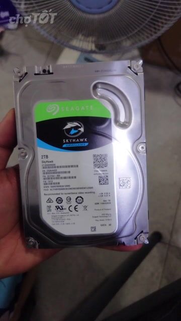 Xác Ổ cứng HDD Seagate SkyHawk. Mua bán Linh kiện (RAM, Card...) tại Thành phố Dĩ An Bình Dương được đăng bởi Kin hình 1