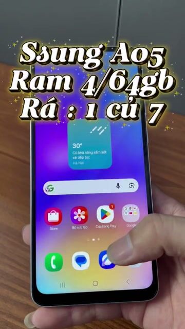 Samsung Galaxy A05 4GB 64GB Bạc. Mua bán Điện thoại tại Quận 4 Tp Hồ Chí Minh được đăng bởi Tuấn hình 1