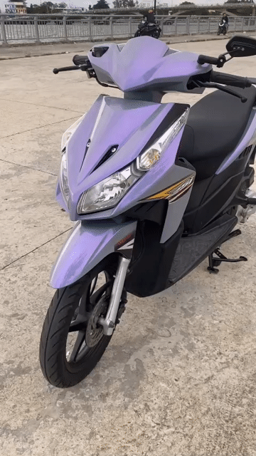 Honda Click 2011 Thái Lan màu xám. Mua bán Xe máy tại Thành phố Rạch Giá Kiên Giang được đăng bởi PHU TRUONG hình 1