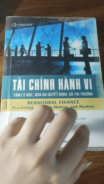 Sách Tài chính hành vi Lucy F. Ackert. Mua bán Sách tại Quận 11 Tp Hồ Chí Minh được đăng bởi Luna Nguyen hình 1