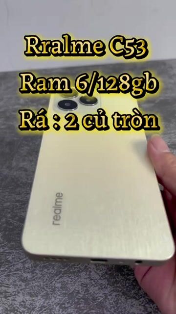 Realme C35 6GB/128GB Vàng. Mua bán Điện thoại tại Quận 4 Tp Hồ Chí Minh được đăng bởi Tuấn hình 1