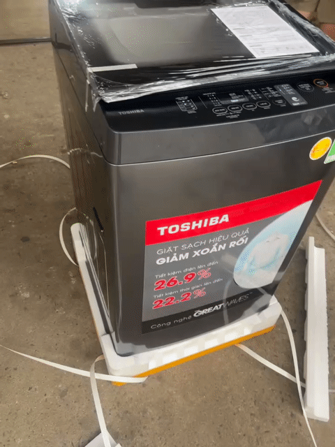 Máy giặt Toshiba Greatwaves Mới 100%. Mua bán Máy giặt tại Quận 12 Tp Hồ Chí Minh được đăng bởi Trả Góp Điện Máy Lê Triều hình 1
