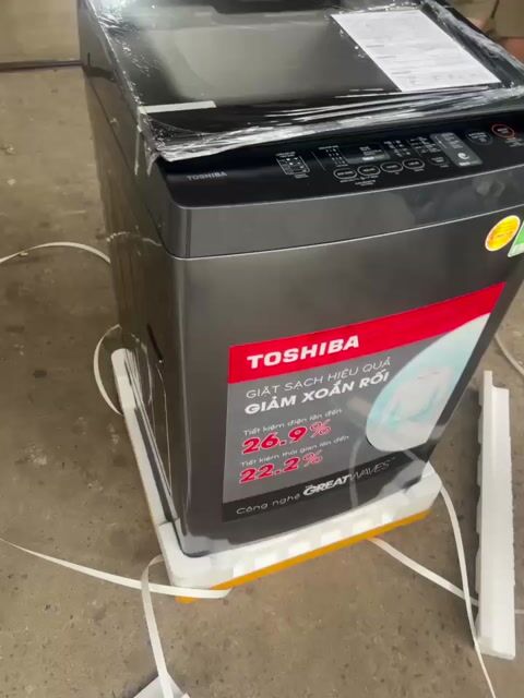 Máy giặt Toshiba Greatwaves Mới 100%. Mua bán Máy giặt tại Quận 12 Tp Hồ Chí Minh được đăng bởi Trả Góp Điện Máy Lê Triều hình 1