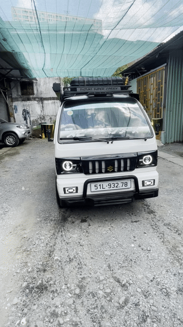Suzuki Carry Van 8 chỗ Trắng 90.000 km. Mua bán Ô tô tại Quận Tân Phú Tp Hồ Chí Minh được đăng bởi Tiến Đạt hình 1