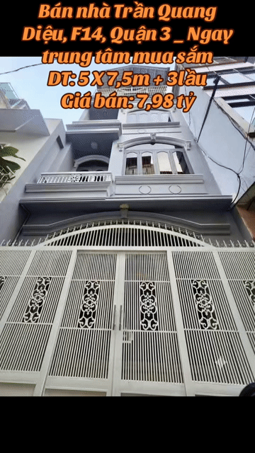 Mua bán Nhà ở Quận 3 Tp Hồ Chí Minh diện tích 36 m² giá 7,98 tỷ