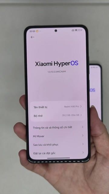 Xiaomi Redmi K40 Pro, k40pro + 12/256 Trắng. Mua bán Điện thoại tại Quận Thanh Xuân Hà Nội được đăng bởi Đỗ Mạnh Nhuận hình 1