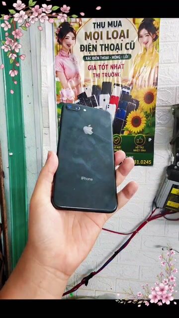 iphone 8 plus đen chỉ 1,4tr rẻ ở T Plus Mobile. Mua bán Điện thoại tại Thành phố Huế Thừa Thiên Huế được đăng bởi T PLUS MOBILE MUA BÁN ĐIỆN THOẠI hình 1