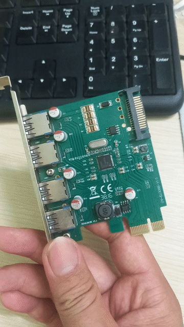 Card mở rộng USB 4 cổng USB 3.0 PCIe x1. Mua bán Linh kiện (RAM, Card...) tại Huyện Mỹ Tú Sóc Trăng được đăng bởi Vĩnh Tân hình 1