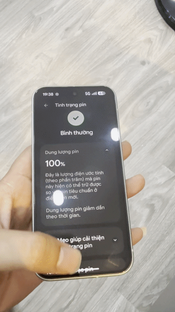 Google Pixel 9 128GB Đã dán trước sau. Mua bán Điện thoại tại Thành phố Thuận An Bình Dương được đăng bởi Tr Ang hình 1