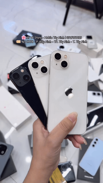 iPhone 13 128Gb Quốc Tế . Zin All Full - Pin 8x/10. Mua bán Điện thoại tại Thành phố Tây Ninh Tây Ninh được đăng bởi Mỹ Vy Store Mobile Tây Ninh hình 1