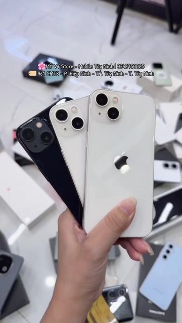 iPhone 13 128Gb Quốc Tế . Zin All Full - Pin 8x/10. Mua bán Điện thoại tại Thành phố Tây Ninh Tây Ninh được đăng bởi Mỹ Vy Store Mobile Tây Ninh hình 1