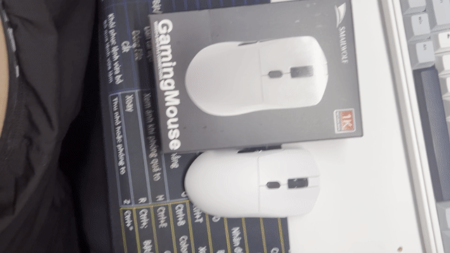 Chuột gaming SMAILWOLF M3 Pro Trắng Nguyên zin. Mua bán Phụ kiện (Màn hình, Chuột...) tại Thành phố Thủ Đức Tp Hồ Chí Minh được đăng bởi Đặng Anh Khoa hình 1