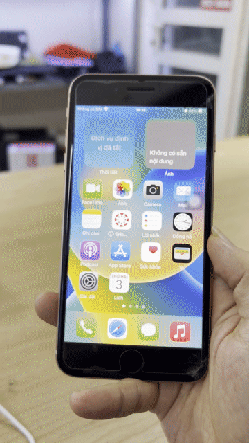 Apple iPhone 8 Plus 64GB Vàng hồng Vỡ kính. Mua bán Điện thoại tại Quận Đống Đa Hà Nội được đăng bởi tshop tây sơn hình 1
