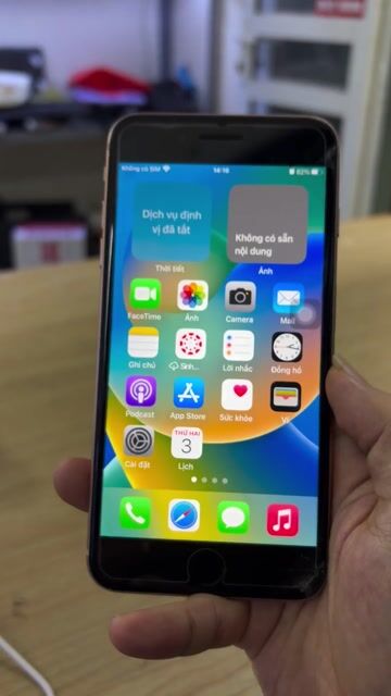 Apple iPhone 8 Plus 64GB Vàng hồng Vỡ kính. Mua bán Điện thoại tại Quận Đống Đa Hà Nội được đăng bởi tshop tây sơn hình 1