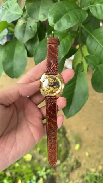Đồng hồ Waltham Monoco Skeleton vàng. Mua bán Đồng hồ tại Huyện Định Quán Đồng Nai được đăng bởi ĐỒNG HỒ SI PHAM LINH hình 1