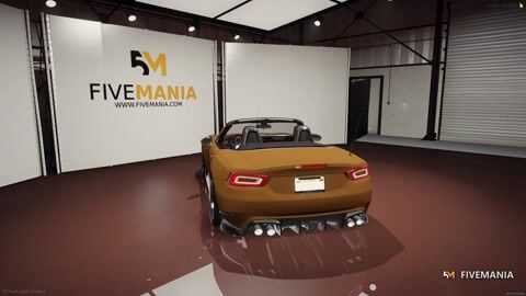 FIVEM A124s | Realistic Convertible Sports Car [Unbadged] Add-On | Working Lights | Custom Rims | Tuning Parts | Add-On | Optimized | Fivem Ready | High Quality — video preview