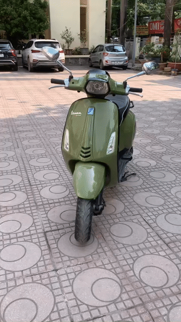 Piaggio Vespa Sprint Xanh rêu. Mua bán Xe máy tại Quận Nam Từ Liêm Hà Nội được đăng bởi chị lan hình 1