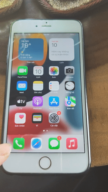 iPhone 6 Plus Xám Nguyên zin. Mua bán Điện thoại tại Huyện Hóc Môn Tp Hồ Chí Minh được đăng bởi Hồng Thiên Lĩnh hình 1