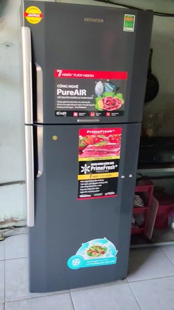 Tủ lạnh Hitachi 365 lít Xám. Mua bán Tủ lạnh tại Quận Tân Phú Tp Hồ Chí Minh được đăng bởi Nguyễn Tuấn Tú  hình 1