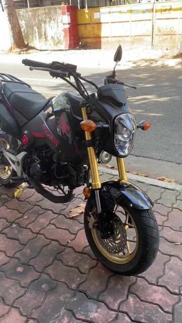 Honda MSX 125 2016 Đen Zin. Mua bán Xe máy tại Thành phố Bà Rịa Bà Rịa - Vũng Tàu được đăng bởi Tùng Vario hình 1