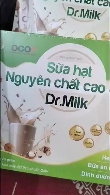 Sữa hạt Dr.Milk Không ngọt Thuần chay Hộp 20 gói. Mua bán Đồ ăn, thực phẩm và các loại khác tại Huyện Kiến Thuỵ Hải Phòng được đăng bởi Nguyễn thị lương  hình 1