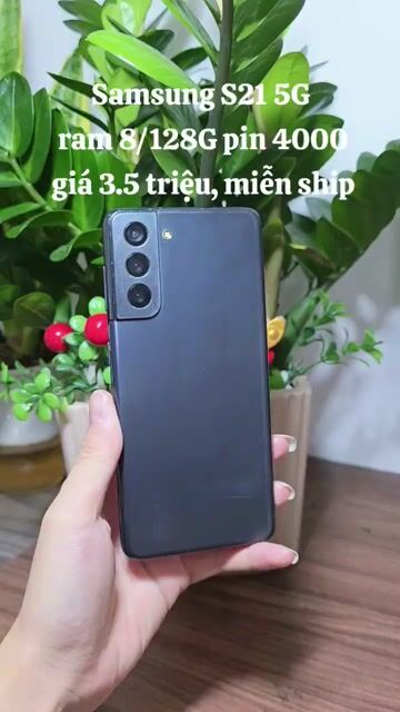 Samsung S21 5G 128GB Đen màn zin mượt. Mua bán Điện thoại tại Quận Hà Đông Hà Nội được đăng bởi Shop Điện Thoại Cũ Zin hình 1