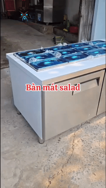 Tủ bàn mát salad Bamboo Cool 1m8. Mua bán Tủ lạnh tại Thành phố Phú Quốc Kiên Giang được đăng bởi Tủ đông tủ mát Phú Quốc hình 1