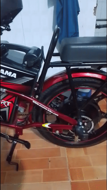 Xe đạp điện Asama Đỏ. Mua bán Xe đạp tại Huyện Châu Phú An Giang được đăng bởi Thanh Bình  hình 1