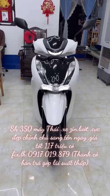 Honda SH 350i 2022 Trắng Thái Lan. Mua bán Xe máy tại undefined undefined được đăng bởi XE MÁY BẢO THANH  TPVŨNG TÀU hình 1