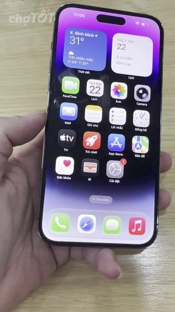 Cần tiền bán nhanh  iPhone 14 Pro Max 128 tím. Mua bán Điện thoại tại Huyện Trảng Bom Đồng Nai được đăng bởi Khánh hình 1