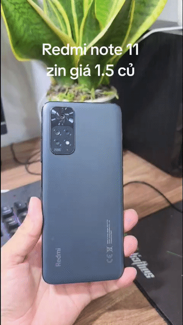 Xiaomi Redmi Note 11 128GB zin full chức năng. Mua bán Điện thoại tại Quận Hà Đông Hà Nội được đăng bởi Shop Điện Thoại Cũ Zin hình 1