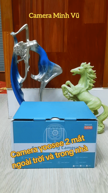 Camera Yoosee 2 mắt ngoài trời. Mua bán Máy ảnh, Máy quay tại Quận Thanh Khê Đà Nẵng được đăng bởi Camera sỉ Phi Vũ hình 1