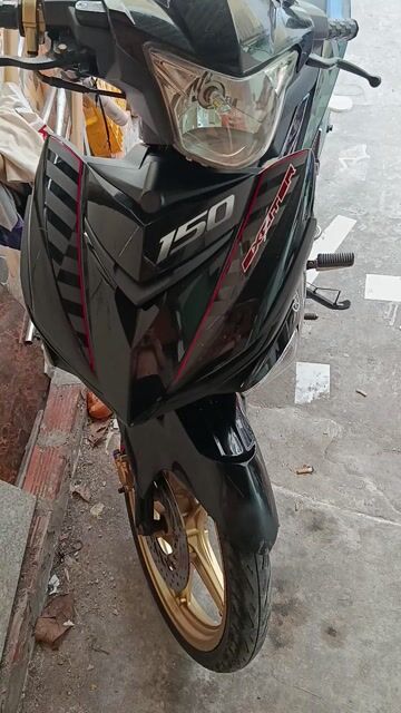 Yamaha Exciter 150 Đen Bóng Giao lưu đổi xe. Mua bán Xe máy tại Quận Tân Bình Tp Hồ Chí Minh được đăng bởi OH NO hình 1