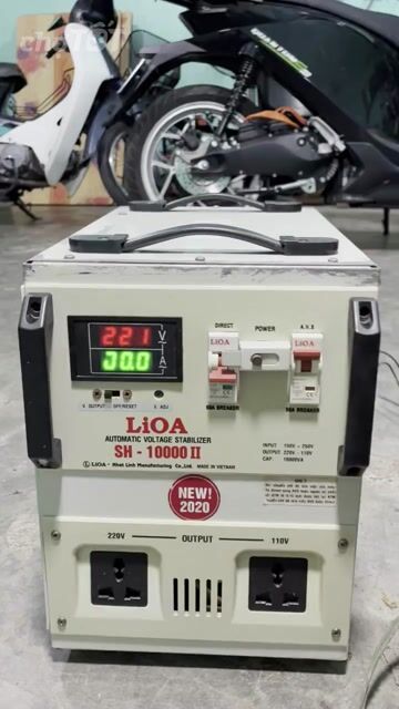 Ổn áp Lioa SH 10000 Dây đồng Trắng. Mua bán Nội thất, đồ gia dụng khác tại Huyện An Lão Hải Phòng được đăng bởi Mr Hanh Lioa cũ HP hình 1