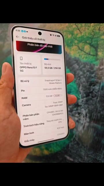Oppo Reno 15F Ram 12GB/256GB . Mua bán Điện thoại tại Thị xã Phú Mỹ Bà Rịa - Vũng Tàu được đăng bởi Shark Store Phú Mỹ hình 1