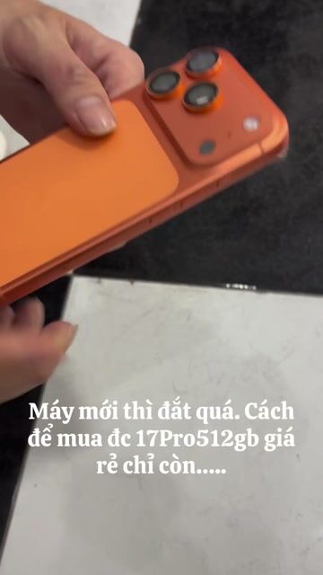 Apple iPhone 17 Pro 512GB Cosmic Việt Nam. Mua bán Điện thoại tại Quận Đống Đa Hà Nội được đăng bởi Quý Hoàng hình 1