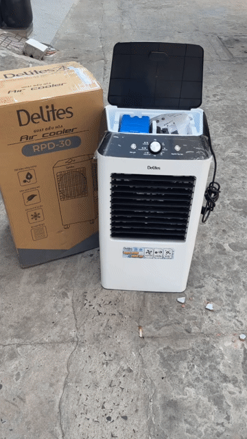 Quạt điều hòa Delites RPD-30 20L. Mua bán Quạt tại Quận Gò Vấp Tp Hồ Chí Minh được đăng bởi HR Điện Máy Tuấn Bùi hình 1