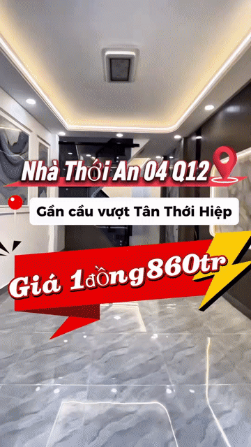 Mua bán Nhà ở Quận 12 Tp Hồ Chí Minh diện tích 38.5 m² giá 1,86 tỷ