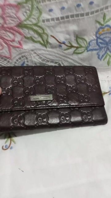 Ví Gucci Nữ Da thật Nâu. Mua bán Túi xách tại Huyện Cai Lậy Tiền Giang được đăng bởi Phạm Ánh thanh lý hàng hiệu hình 1