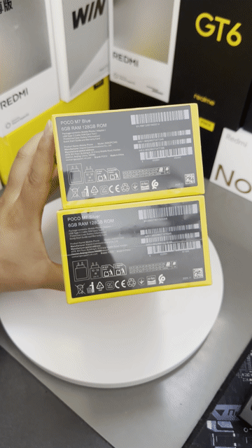 POCO M7 128GB Xanh bạc. Mua bán Điện thoại tại Thành phố Nam Định Nam Định được đăng bởi Trí Dũng Store hình 1