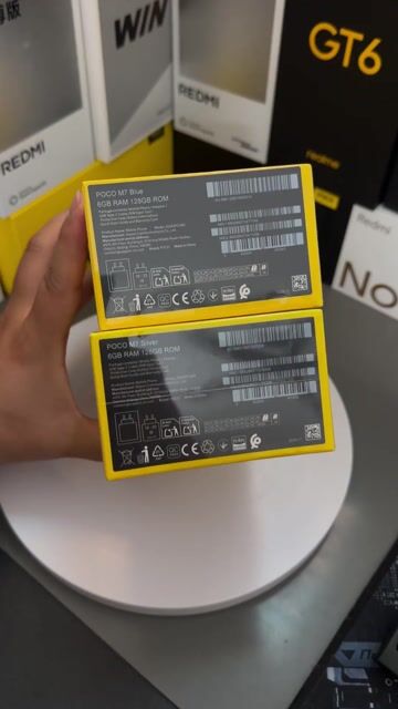 POCO M7 128GB Xanh bạc. Mua bán Điện thoại tại Thành phố Nam Định Nam Định được đăng bởi Trí Dũng Store hình 1
