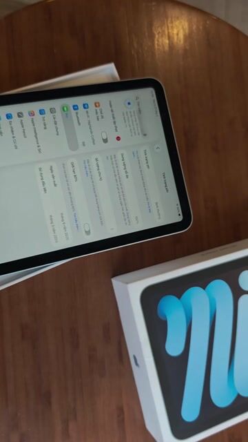 IPad Mini 7 A17 Pro Hàng VN 128GB Mới Kích Sạc 2L. Mua bán Máy tính bảng tại Quận 3 Tp Hồ Chí Minh được đăng bởi Minh Phạm  hình 1