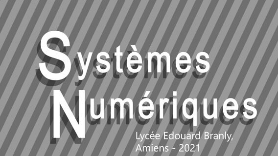 Je filme ma formation Systèmes Numériques