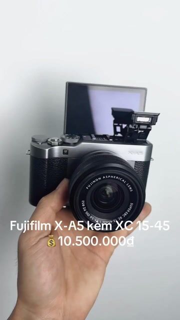 Máy ảnh Fujifilm X-A5 Bạc. Mua bán Máy ảnh, Máy quay tại Quận 3 Tp Hồ Chí Minh được đăng bởi Trần Đình Đạt hình 1