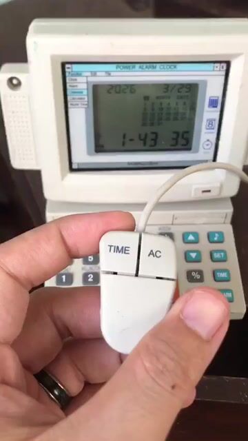 Đồng hồ báo thức PC cổ 1997 Trắng. Mua bán Nội thất, đồ gia dụng khác tại Thành phố Tuy Hòa Phú Yên được đăng bởi Shop Đồ Siêu Phẩm hình 1